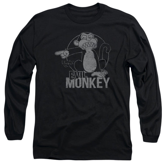 Family Guy - Evil Monkey - Unisex Adult Long Sleeve T-Shirt - Peter Griffin, Stewie, Cartoon, Netflix, HBO, Film, TV, Vintage