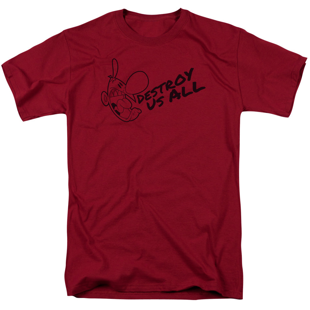 Grim Adventures Of Billy And Mandy™ Shirt - Officially Licensed - Adult Unisex Short Sleeve T-Shirt - Destroy Us All