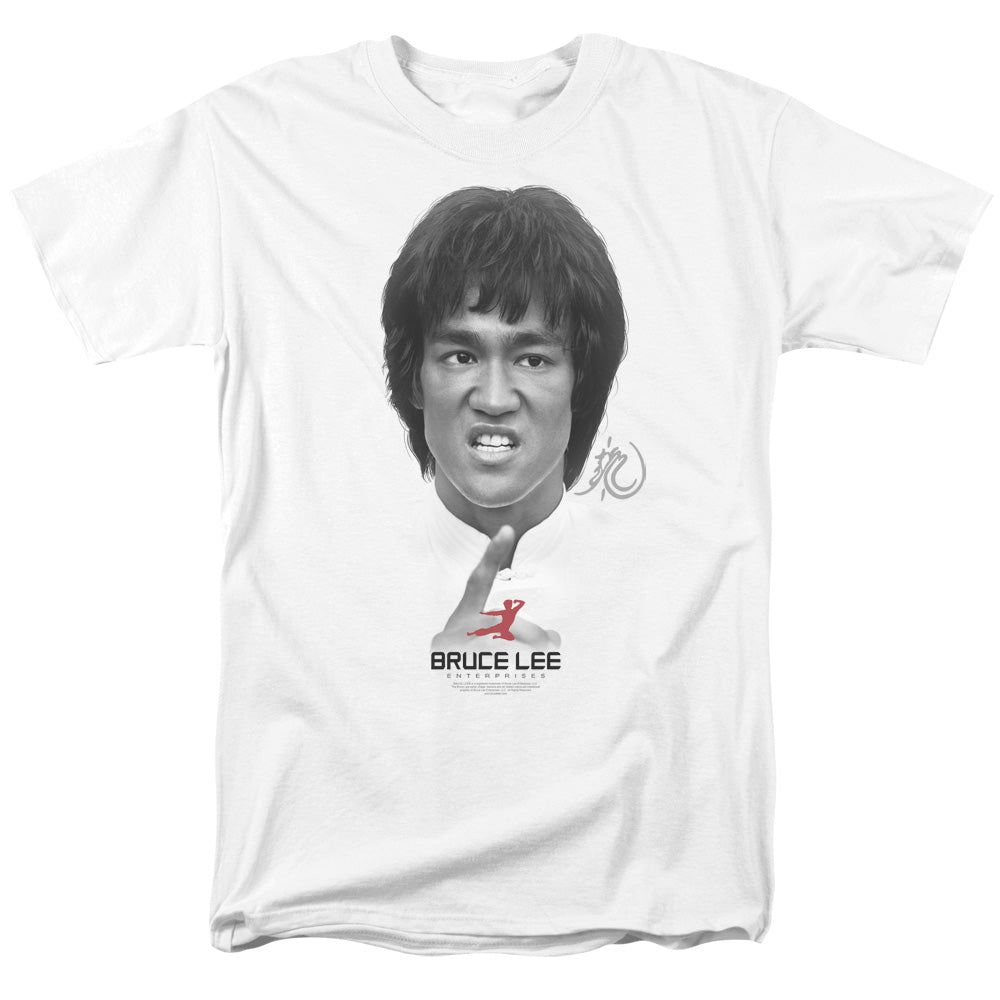 Bruce Lee™ Shirt - Officially Licensed - Adult Unisex Short Sleeve T-Shirt - Martial Arts Shirt - Kung Fu Shirt - Self Help