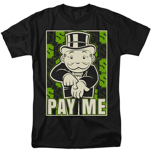 Monopoly™ Shirt - Officially Licensed - Pay Me - Adult Unisex Short Sleeve T-Shirt