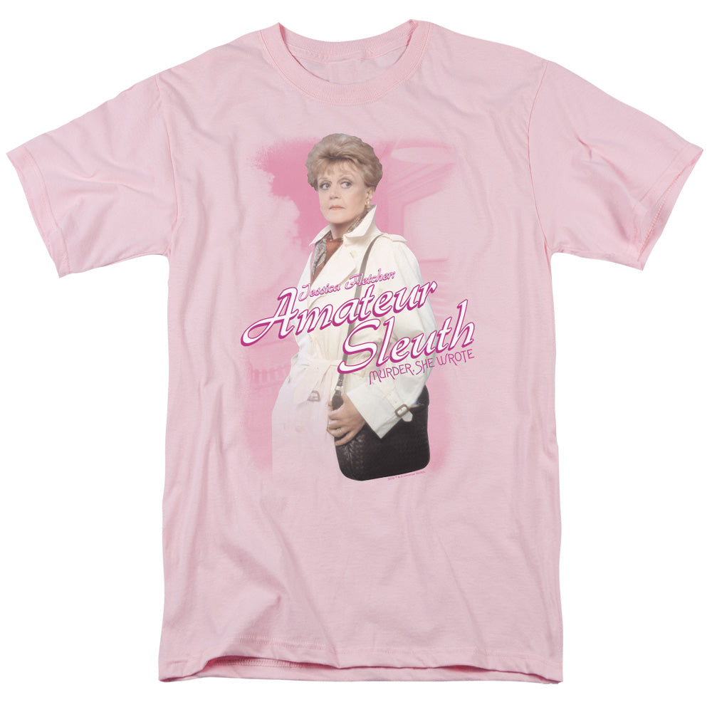 Murder She Wrote™ Shirt - Officially Licensed - Amateur Sleuth - Adult Unisex Short Sleeve T-Shirt - Movie TV Series, Detective, Drama, Crime