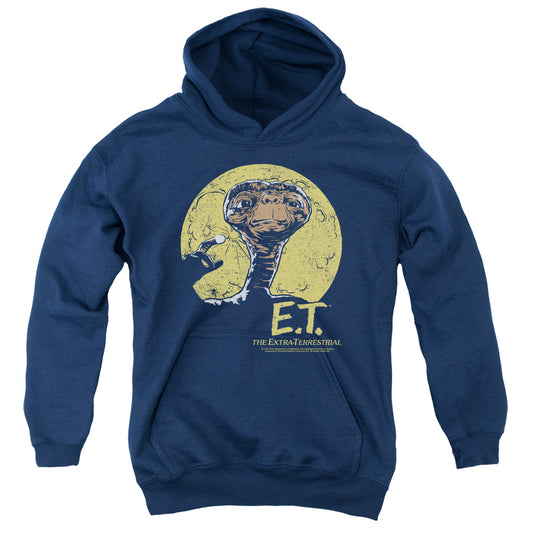 E.T.™ Youth Kids Hoodie (Ages 7+) - Moon Frame - Officially Licensed - Youth Pull Over Hoodie