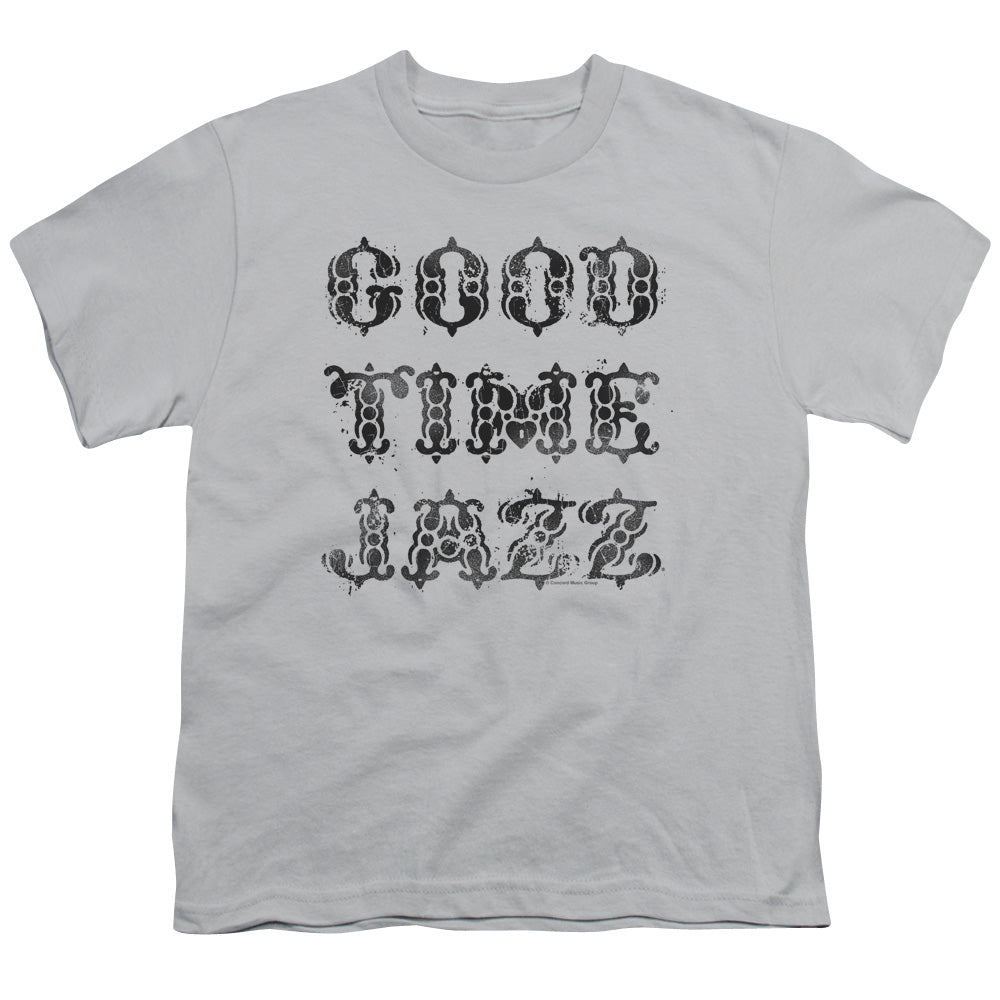 Good Time Jazz - Youth Kids T-Shirt (Ages 7+) - Short Sleeve Youth T Shirt - Gtj Vintage - Officially Licensed - S M L XL