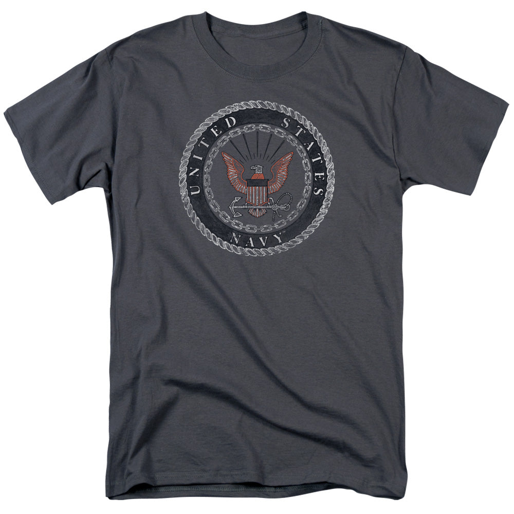 Navy™ Shirt - Officially Licensed - US Marine Shirt - Rough Emblem - Adult Unisex Short Sleeve T-Shirt