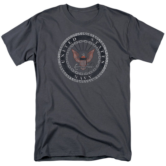 Navy™ Shirt - Officially Licensed - US Marine Shirt - Rough Emblem - Adult Unisex Short Sleeve T-Shirt