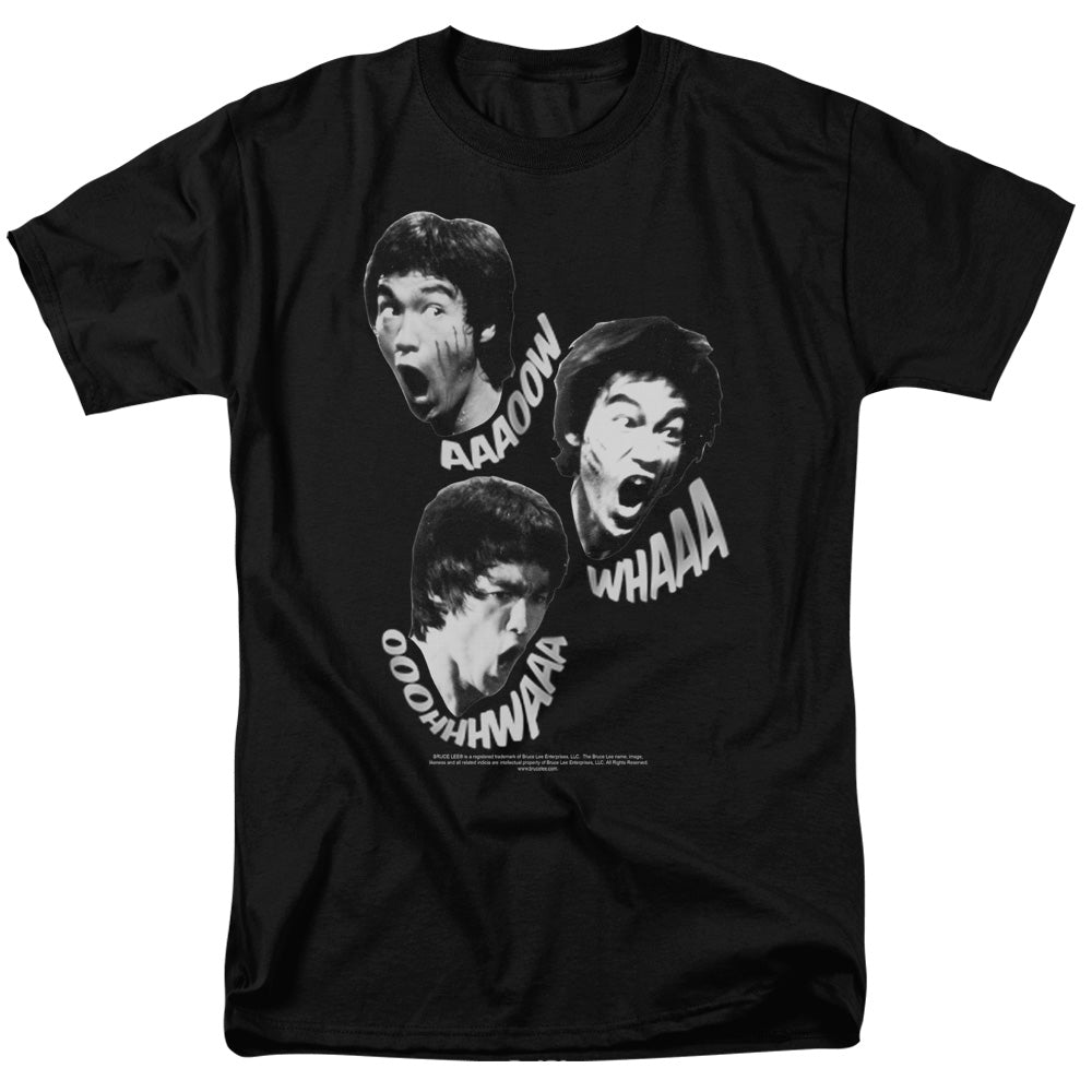 Bruce Lee™ Shirt - Officially Licensed - Adult Unisex Short Sleeve T-Shirt - Martial Arts Shirt - Kung Fu Shirt - Sounds Of The Dragon