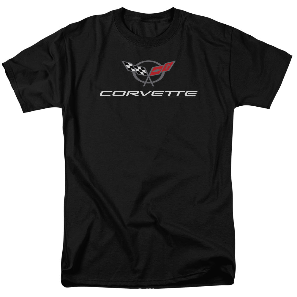 Chevrolet™ Shirt - Corvette Modern Emblem - Officially Licensed - Adult Unisex Short Sleeve T-Shirt