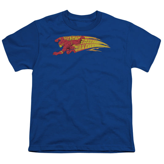 The Flash™ - Youth Kids T-Shirt (Ages 7+) - Short Sleeve Youth T Shirt - Fastest Man Alive - Officially Licensed - S M L XL