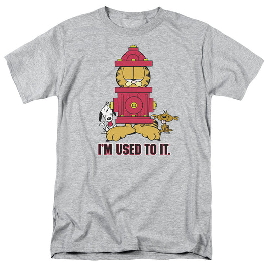 Garfield™ Shirt - Officially Licensed - Adult Unisex Short Sleeve T-Shirt - I'm Used To It