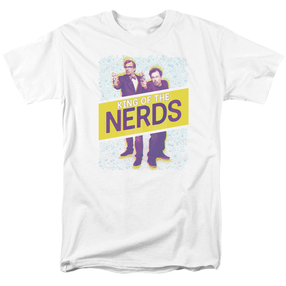 King Of The Nerds™ TV Show Shirt - Laser Guns - Officially Licensed - Adult Unisex Short Sleeve T-Shirt