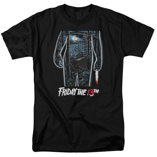 Friday The 13th™ Shirt - Officially Licensed - 13th Poster - Adult Unisex Short Sleeve T-Shirt
