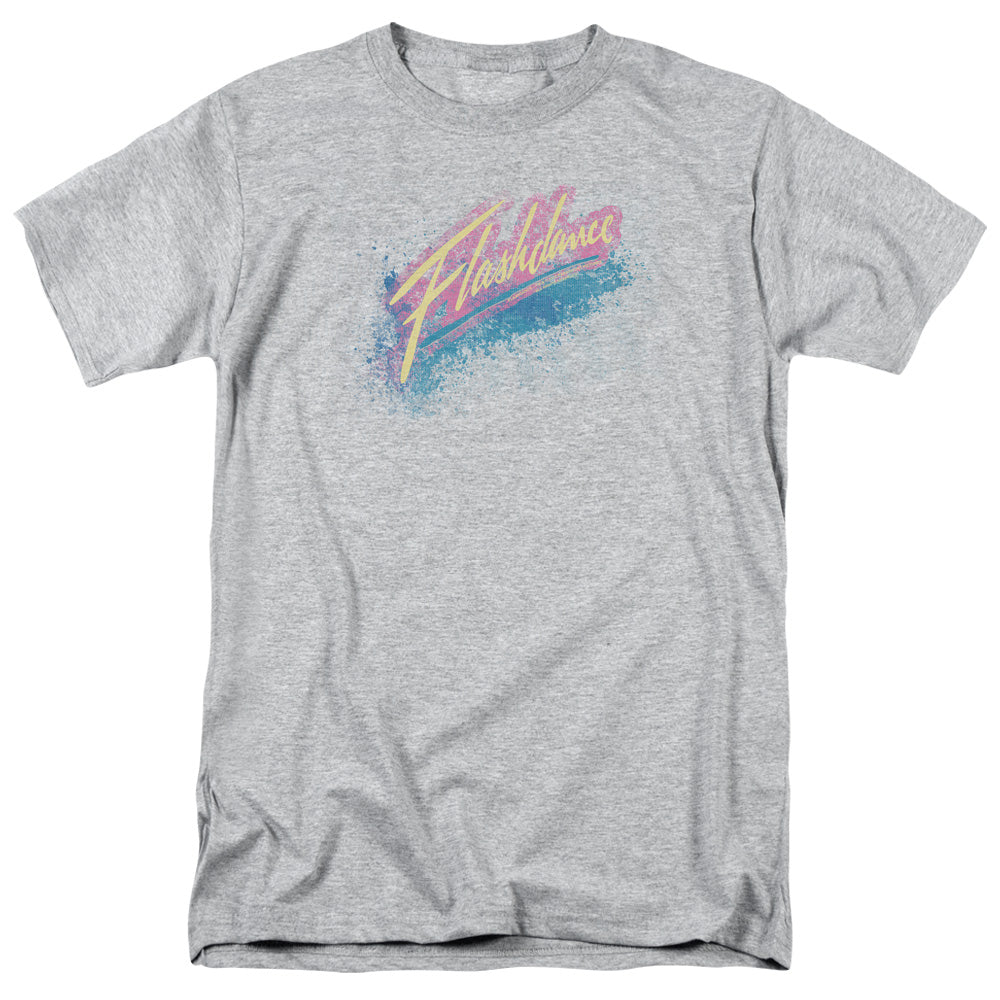 Flashdance™ Movie Shirt - Officially Licensed - Spray Logo - Alex Owens - Adult Unisex Short Sleeve T-Shirt