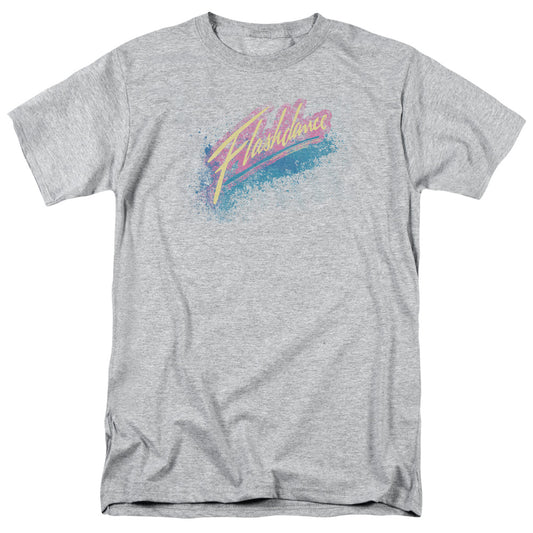 Flashdance™ Movie Shirt - Officially Licensed - Spray Logo - Alex Owens - Adult Unisex Short Sleeve T-Shirt