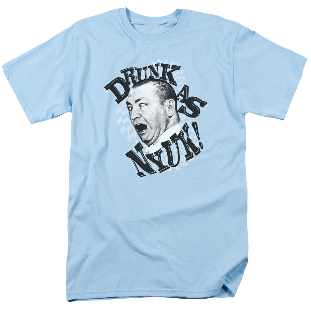 The Three Stooges™ Shirt - Officially Licensed - Drunk - Adult Unisex Short Sleeve T-Shirt