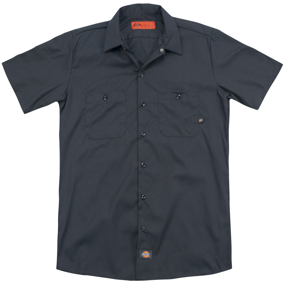 Amityville Horror - Red House(Back Print) Adult Work Shirt - Forces Of Mankind