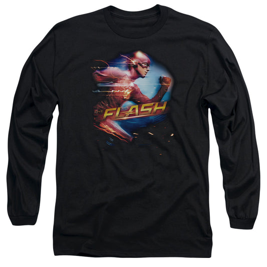 The Flash™ TV Show Long Sleeve Shirt - Officially Licensed - Adult Unisex Long Sleeve T-Shirt - Fastest Man Alive