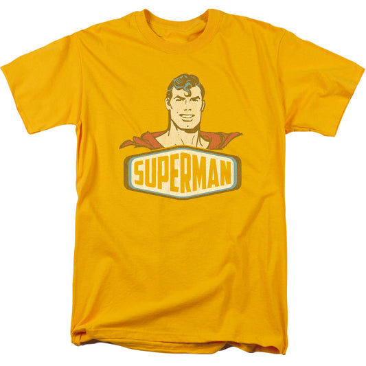 Superman™ Retro Shirt - DC Comics Vintage - Officially Licensed - Adult Unisex Short Sleeve T-Shirt - Icon Sign