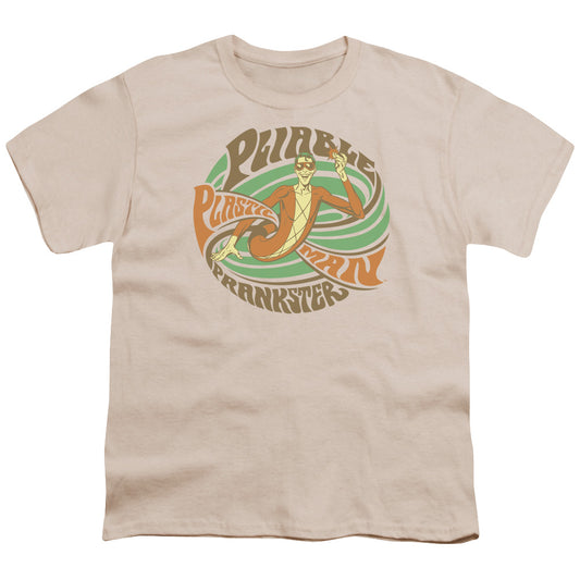 Plastic Man - Youth Kids T-Shirt (Ages 7+) - Short Sleeve Youth T Shirt - Pliable Prankster - Officially Licensed - S M L XL