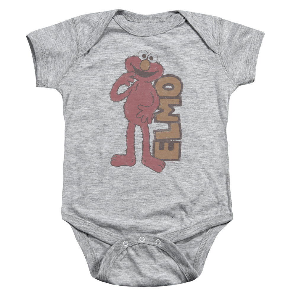 Sesame Street™ - Vintage Elmo - Infant Snapsuit - Baby Onesie - Baby Shower Gift - Rock Baby - Punk Baby - Bodysuit - Officially Licensed