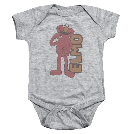 Sesame Street™ - Vintage Elmo - Infant Snapsuit - Baby Onesie - Baby Shower Gift - Rock Baby - Punk Baby - Bodysuit - Officially Licensed