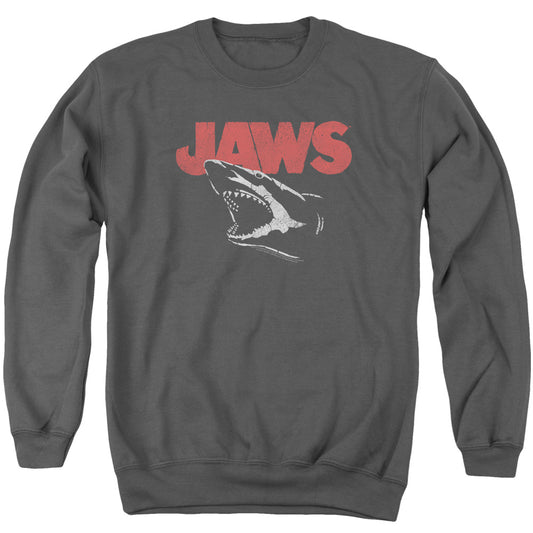 Jaws™ - Adult Unisex Sweatshirt - Crewneck Sweater Sweat Shirt Movie - Cracked Jaw - Officially Licensed