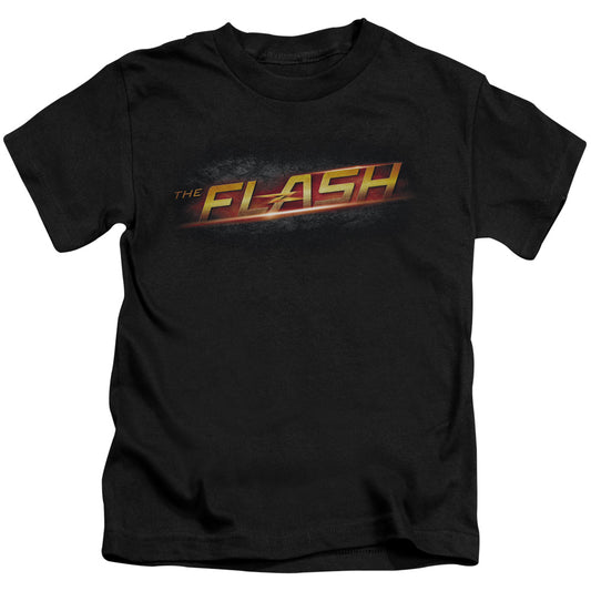 The Flash™ - Juvenile Kids T-Shirt (Ages 4-7) - Short Sleeve Juvenile T Shirt - Logo - Officially Licensed - Size 4 5 6 7