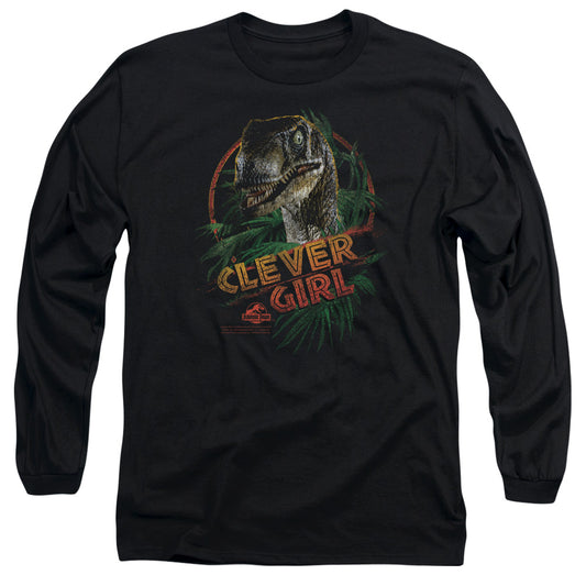 Jurassic Park - Clever Girl Long Sleeve Adult 18/1 - Forces Of Mankind