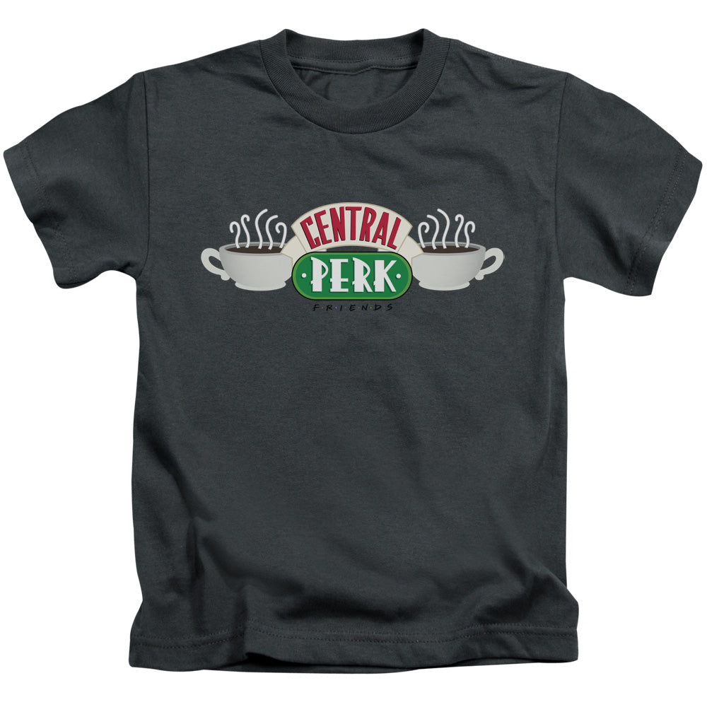 Friends™ - Kids T-Shirt (Ages 4-7) - Central Perk - Officially Licensed - Short Sleeve Juvenile Kids T Shirt - Size 4 5 6 7
