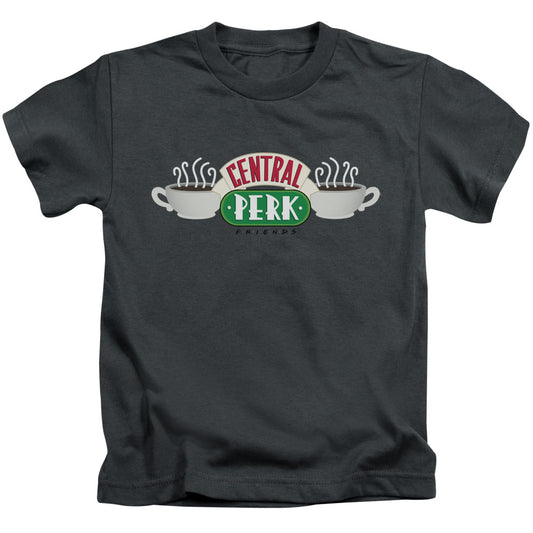 Friends™ - Kids T-Shirt (Ages 4-7) - Central Perk - Officially Licensed - Short Sleeve Juvenile Kids T Shirt - Size 4 5 6 7