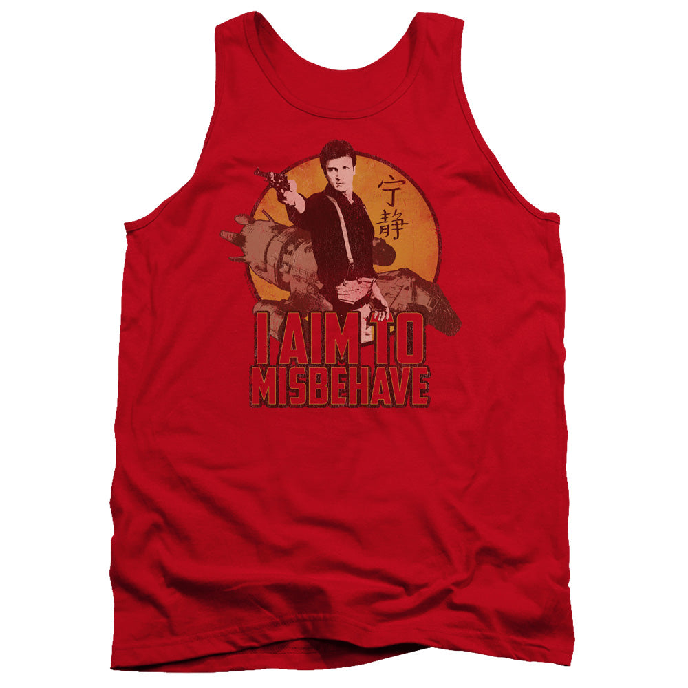 Firefly - I Aim To Misbehave Adult Tank - Forces Of Mankind
