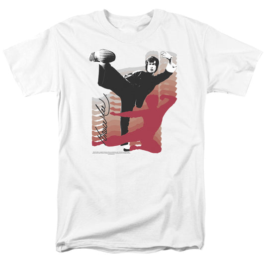 Bruce Lee™ Shirt - Officially Licensed - Adult Unisex Short Sleeve T-Shirt - Martial Arts Shirt - Kung Fu Shirt - Kick It