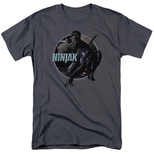 Ninjak Valiant Comics Shirt - Crouching Ninjak - Unisex Adult Short Sleeve T-Shirt