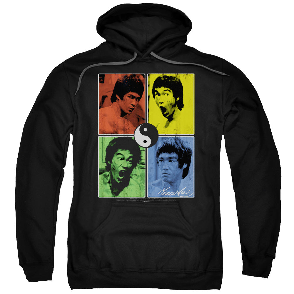 Bruce Lee™ Hoodie - Officially Licensed - Enter Color Block - Adult Unisex Pull Over Hoodie