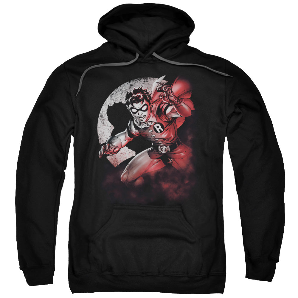 Batman - Robin Spotlight Adult Pull Over Hoodie - Forces Of Mankind
