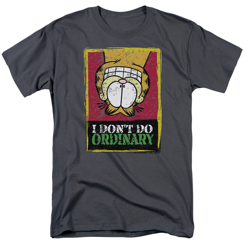 Garfield™ Shirt - Officially Licensed - Adult Unisex Short Sleeve T-Shirt - I Don't Do Ordinary