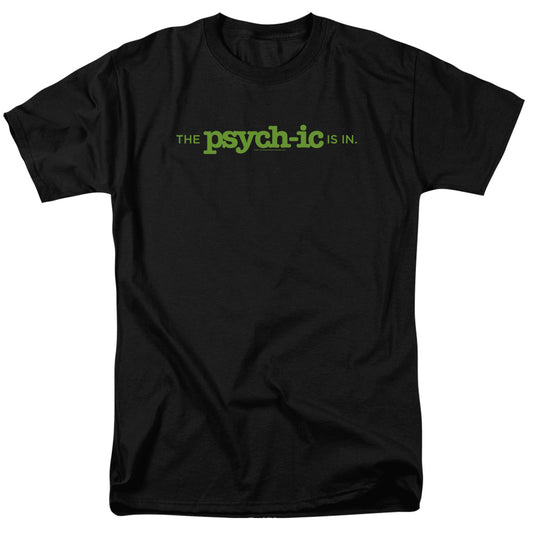 Psych™ TV Show Shirt - Officially Licensed - Adult Unisex Short Sleeve T-Shirt - The Psychic Is In