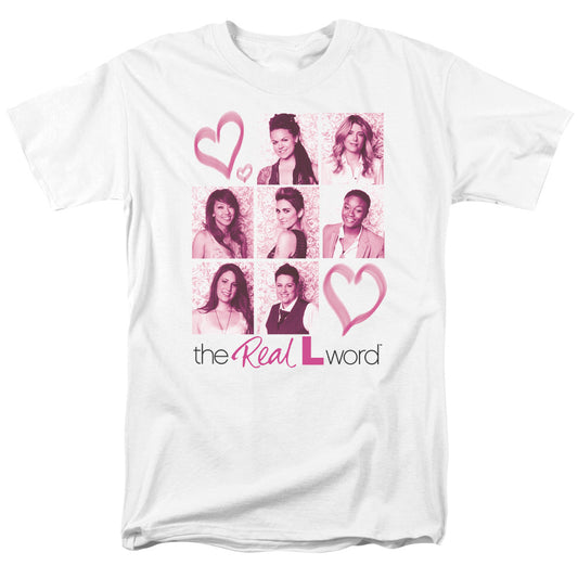 The Real L Word™ Shirt TV Show Series - Officially Licensed - Adult Unisex Short Sleeve T-Shirt - Hearts
