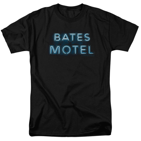 Bates Motel™ Psycho™ Horror TV Show Shirt - Sign Logo - Adult Unisex Short Sleeve T-Shirt - Officially Licensed