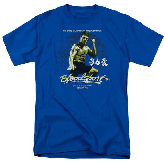 Bloodsport™ Action Movie Shirt - Martial Arts Shirt - Jean Claude Van Damme - Adult Unisex Short Sleeve T-Shirt - American Ninja