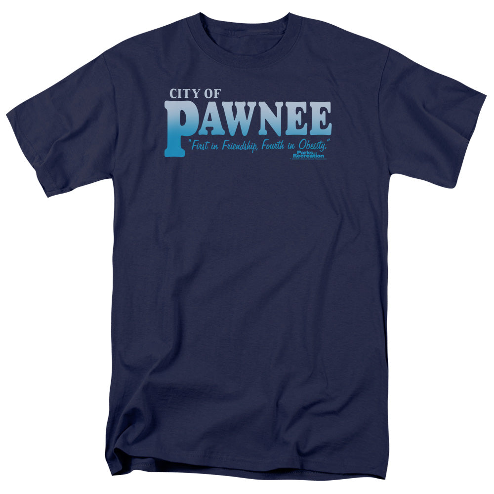 Parks And Recreation™ Shirt Officially Licensed - Parks And Rec - Parks N Rec - Pawnee Short - Adult Unisex Short Sleeve T-Shirt