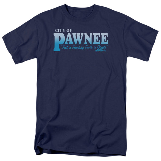 Parks And Recreation™ Shirt Officially Licensed - Parks And Rec - Parks N Rec - Pawnee Short - Adult Unisex Short Sleeve T-Shirt
