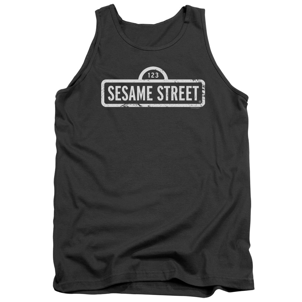 Sesame Street™ Tank Top - Adult Unisex Tank Top - One Color Logo - Officially Licensed - S M L XL 2X
