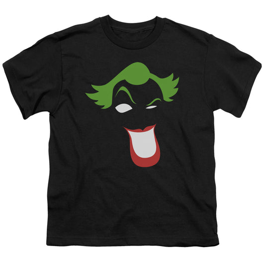 Batman - Youth Kids T-Shirt (Ages 7+) - Short Sleeve Youth T Shirt - Joker Simplified - Officially Licensed - S M L XL