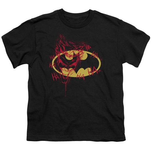 Batman - Joker Graffiti Short Sleeve Youth 18/1 - Forces Of Mankind