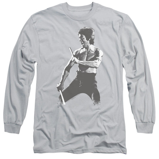 Bruce Lee™ Long Sleeve Shirt - Chinese Characters - Officially Licensed - Adult Unisex Long Sleeve T-Shirt