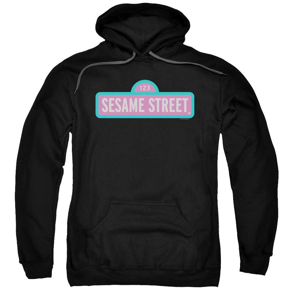 Sesame Street™ Adult Hoodie - Officially Licensed - Alt Logo - Adult Pull Over Hoodie