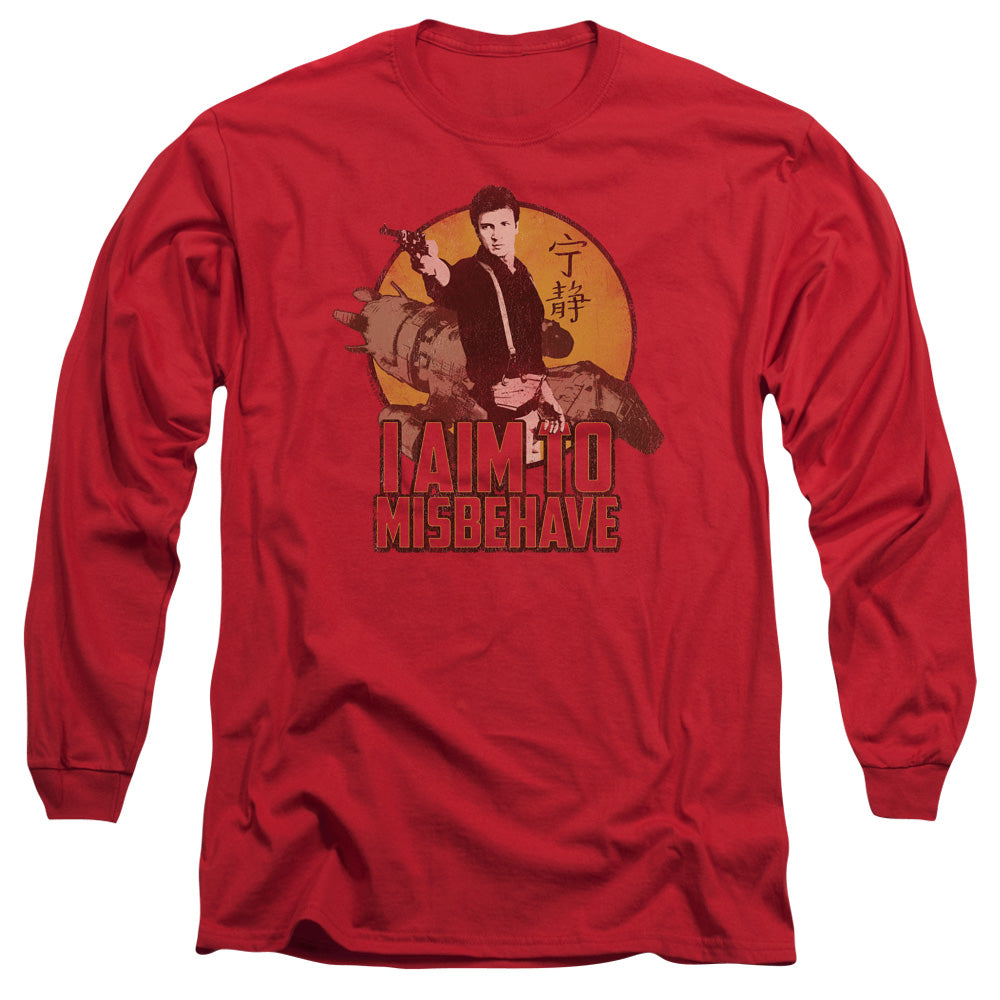 Firefly - I Aim To Misbehave Long Sleeve Adult 18/1 - Forces Of Mankind