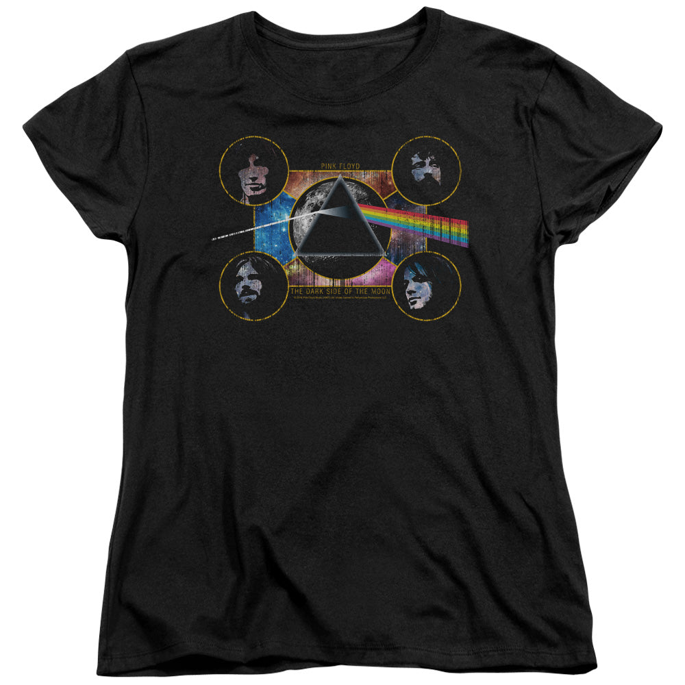 Pink Floyd - Dark Side Heads Short Sleeve Women's Tee