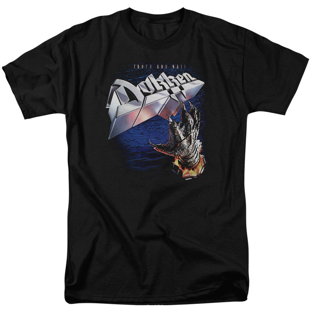 Dokken™ Band Shirt - Officially Licensed - Tooth And Nail - Adult Unisex Short Sleeve T-Shirt