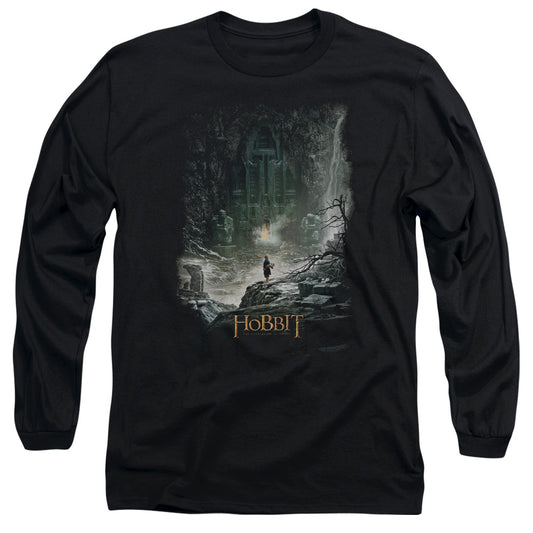 Hobbit - At Smaug's Door - Unisex Adult Long Sleeve T-Shirt